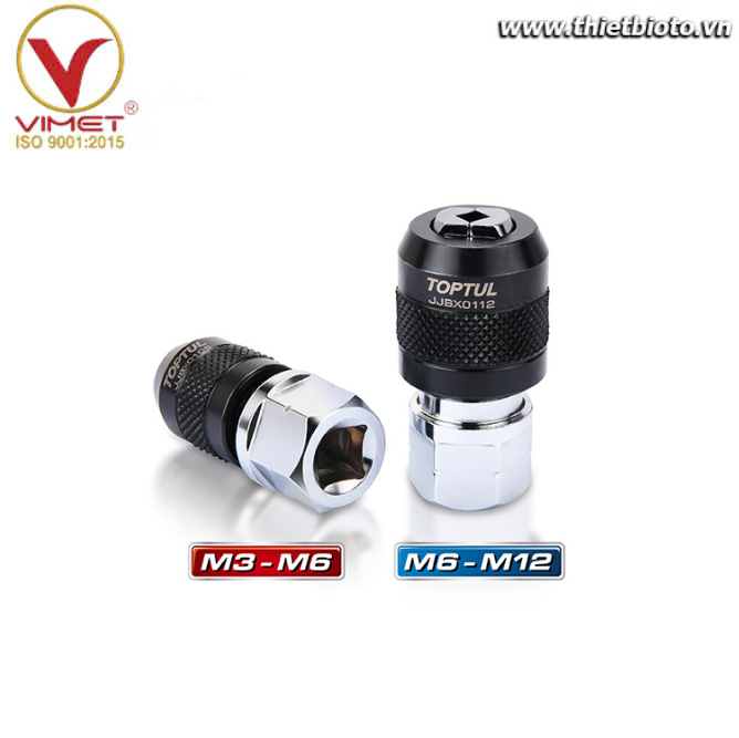 Bộ Đầu Tuýp Vặn Taro Điều Chỉnh 2PCS TOPTUL JGAR0204